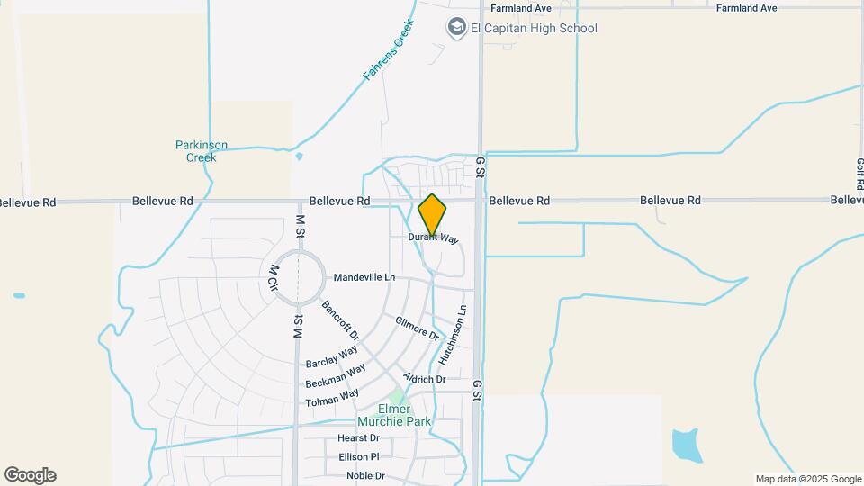 4925 Durant Way Map and Location Details