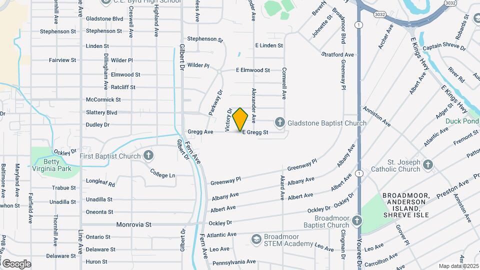 115 E Gregg St Map and Location Details