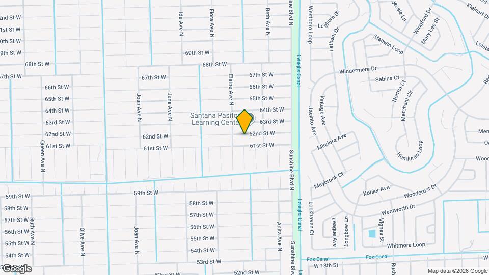 2613 62nd St W Map and Location Details