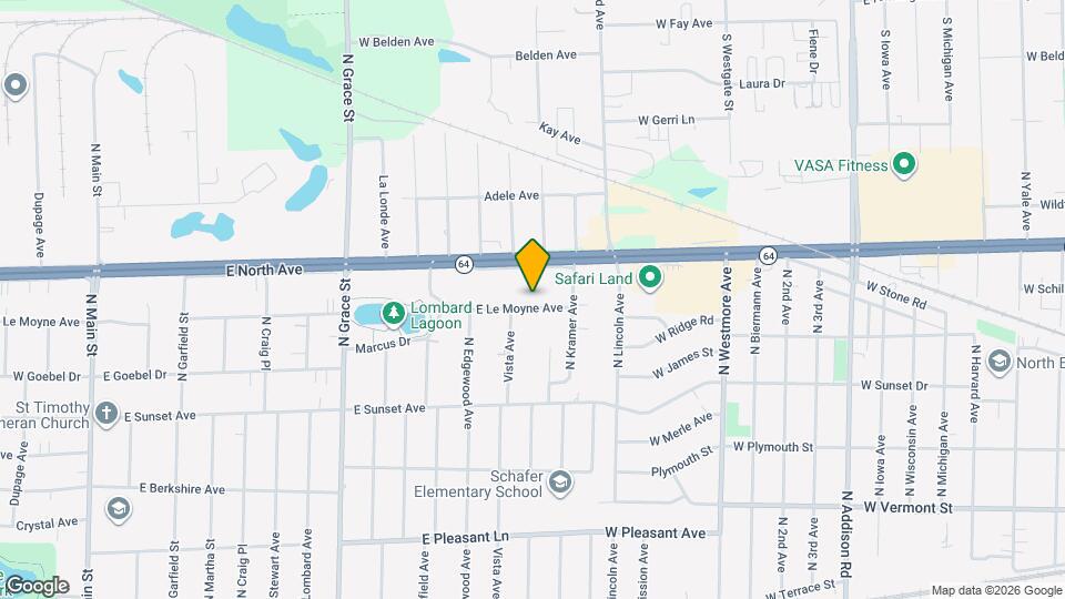 642 E Le Moyne Ave Map and Location Details