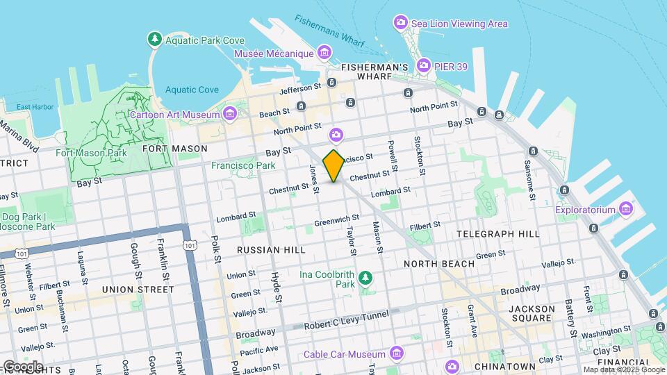 733 Chestnut St Map and Location Details