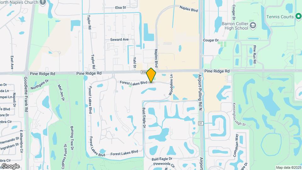 300 Forest Lakes Blvd Map and Location Details