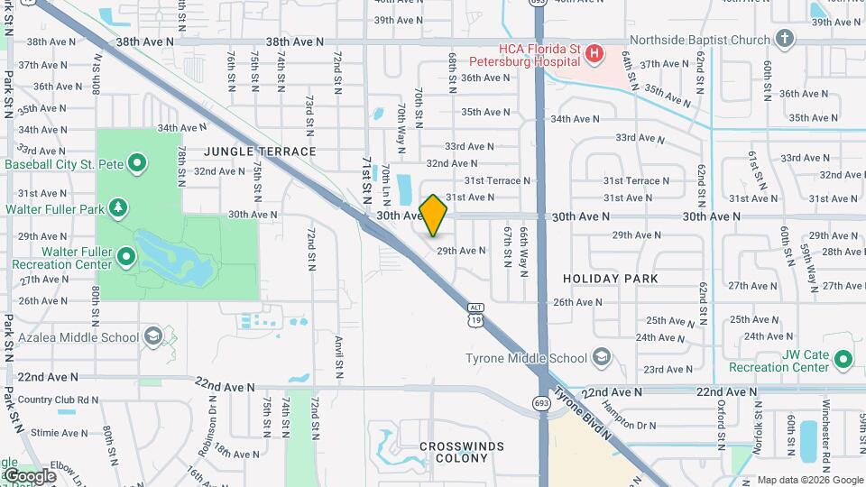 2901 70th St N Map and Location Details