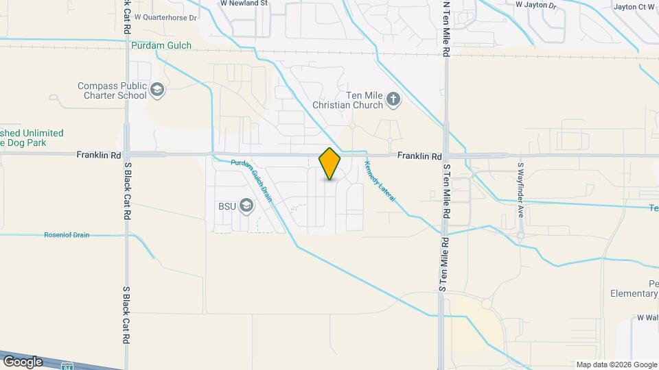 152 S Riggs Spg Ave Map and Location Details