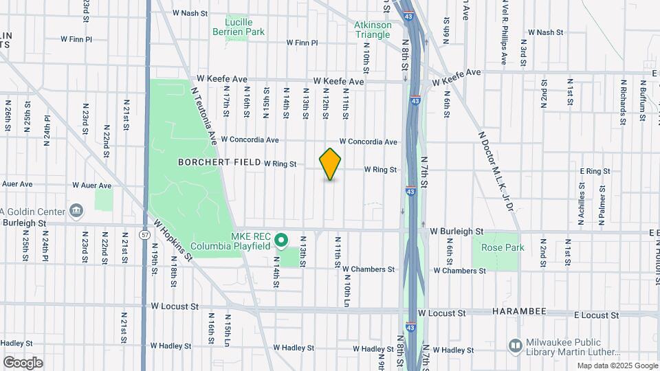 3210 N 12th St Map and Location Details