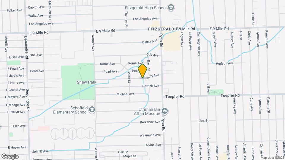 3746 Jarvis Ave Map and Location Details