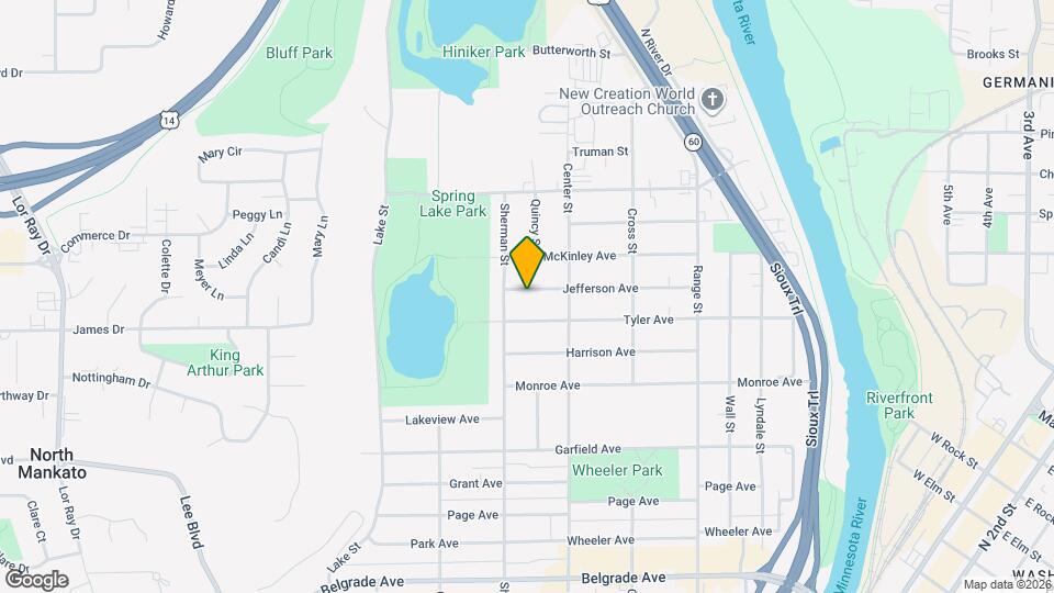 527 Jefferson Ave, Unit 1 Map and Location Details