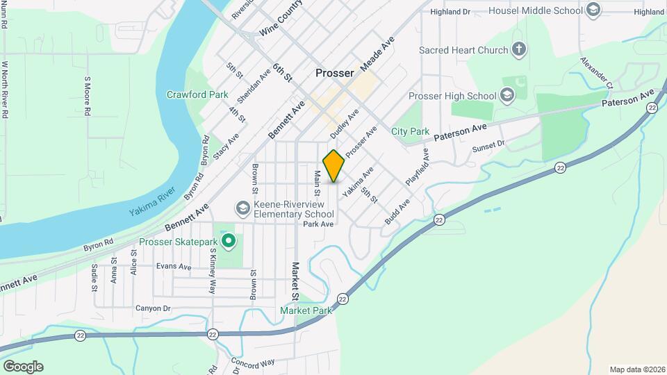 801 Guernsey St Mapa y Detalles de la Ubicación