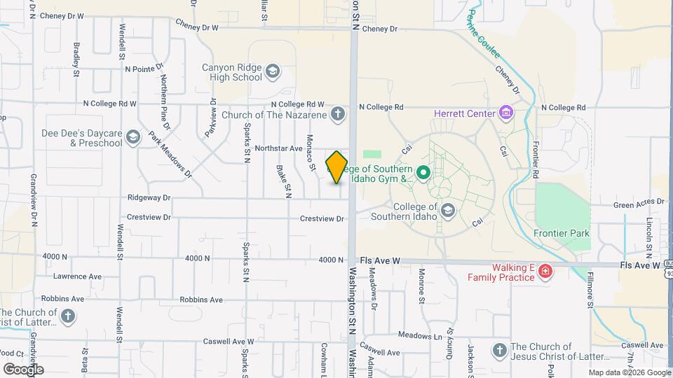 1121 Imperial St Map and Location Details