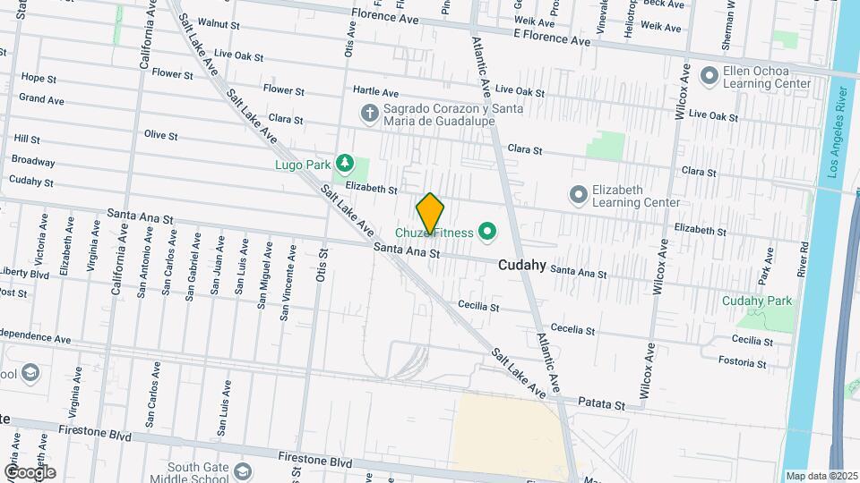 4423 Santa Ana St Map and Location Details
