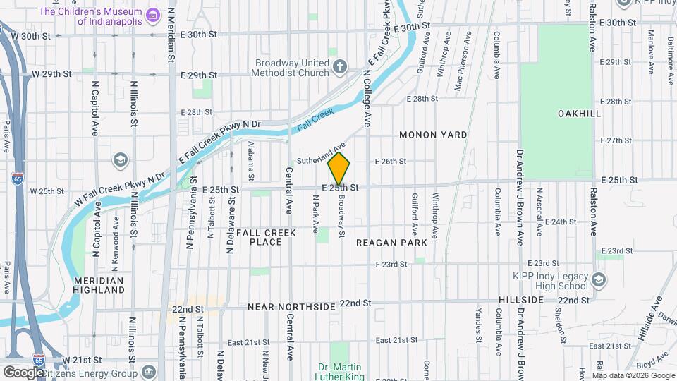 2464 Broadway St Map and Location Details