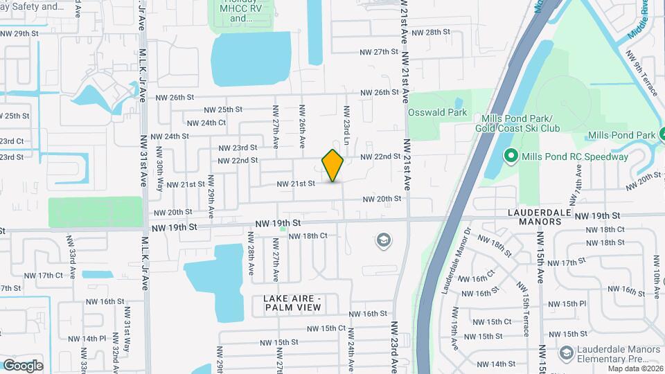 2424 NW 21st St Map and Location Details