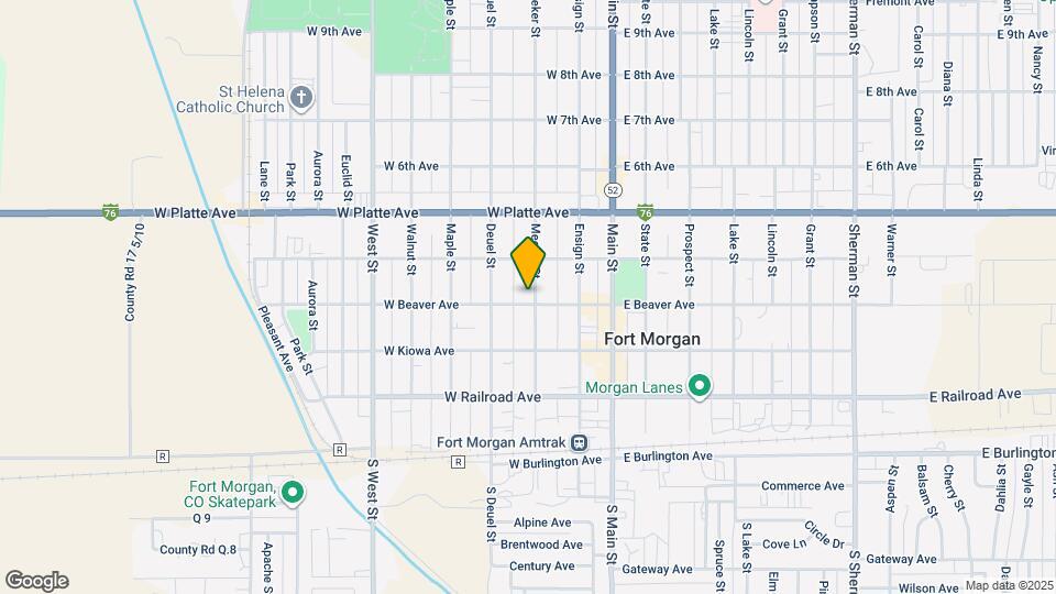 403 Meeker St Map and Location Details