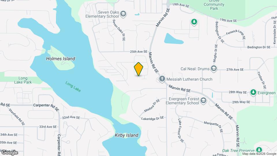 2732 Hidden Springs Loop SE Map and Location Details