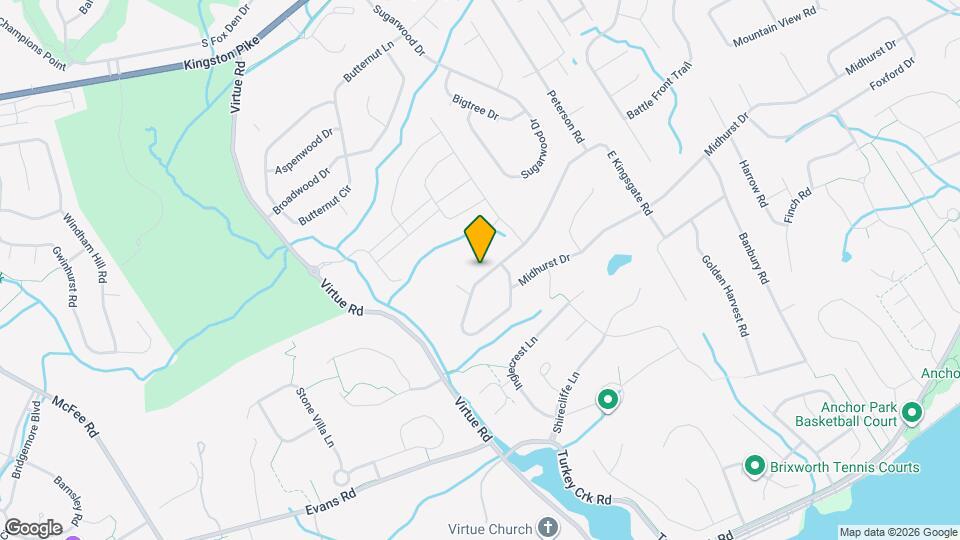 12109 W Kingsgate Rd Map and Location Details