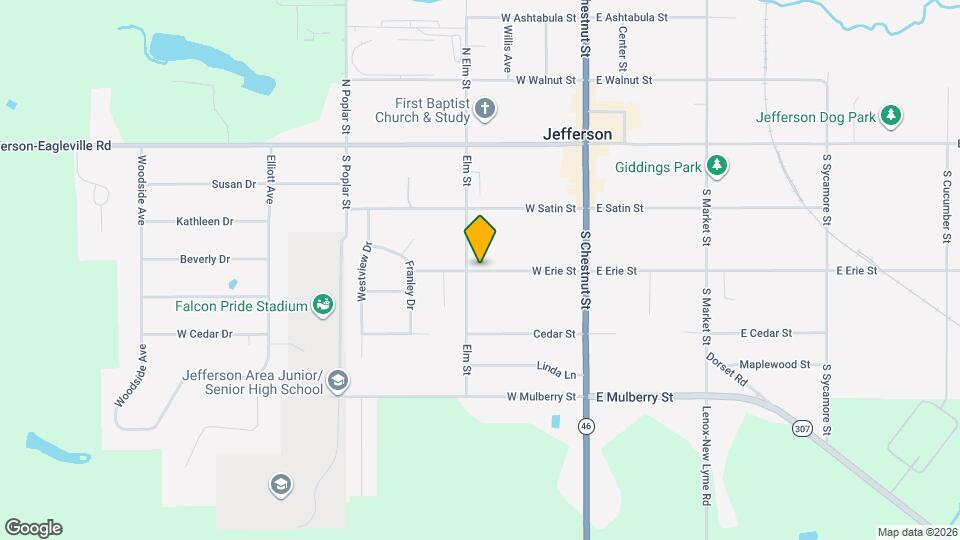 Jefferson Place Apartments Map and Location Details