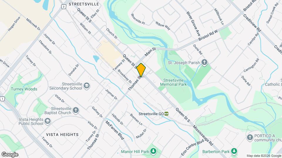 13 Thomas St Map and Location Details