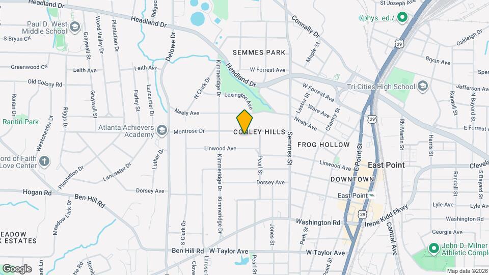 1914 Montrose Dr Map and Location Details