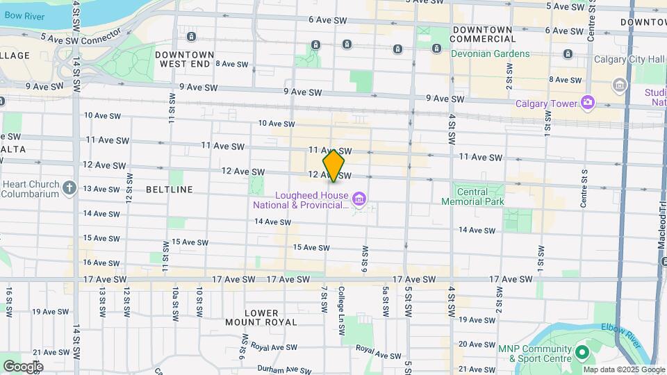 1212 7th St SW Map and Location Details