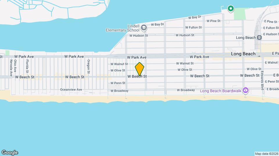 624 W Beech St Mapa y Detalles de la Ubicación