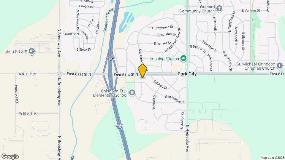 1200 E Beaumont St Map and Location Details