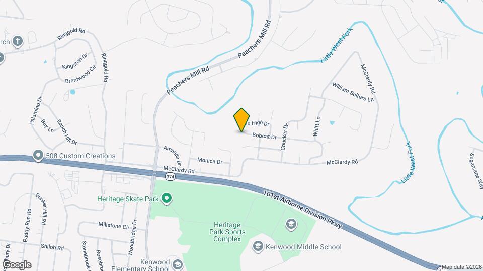 1006 Bobcat Dr Map and Location Details