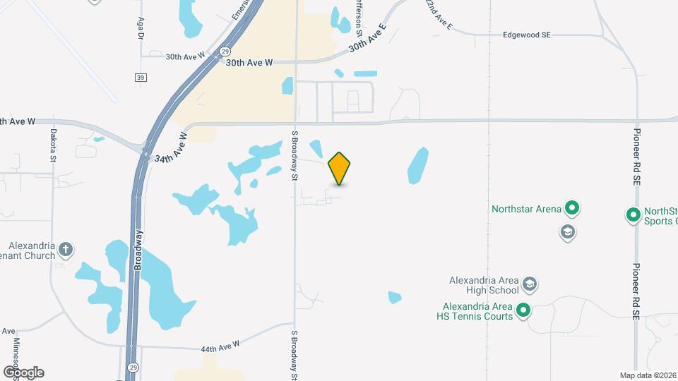 3707 S Broadway St Map and Location Details