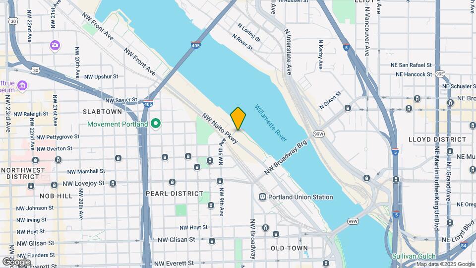 1260 NW Naito Pkwy Mapa y Detalles de la Ubicación