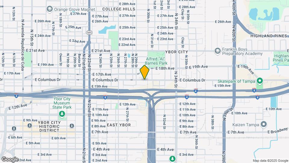 2919 E Columbus Dr Map and Location Details