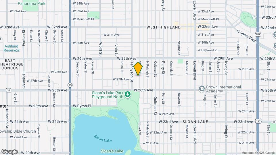 2675 Stuart St Map and Location Details