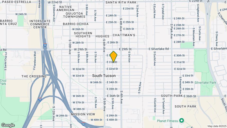202 E 31st St Map and Location Details