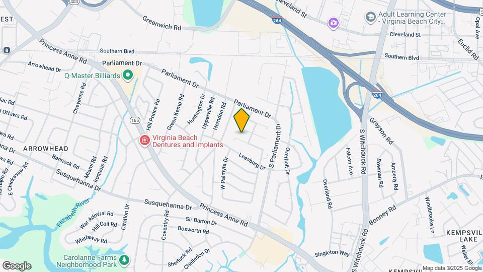 5344 Palmyra Ct Map and Location Details