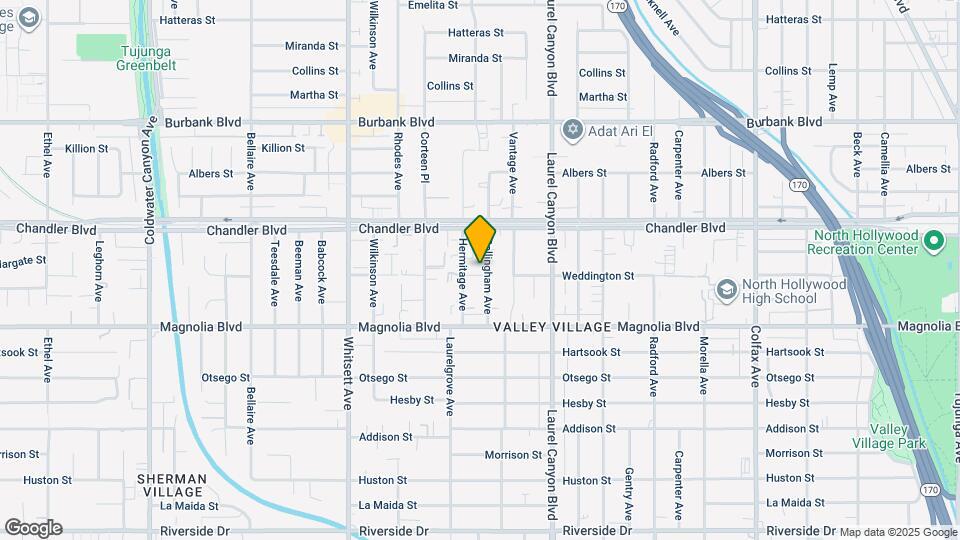 5305 Bellingham Ave, Unit 103 Map and Location Details