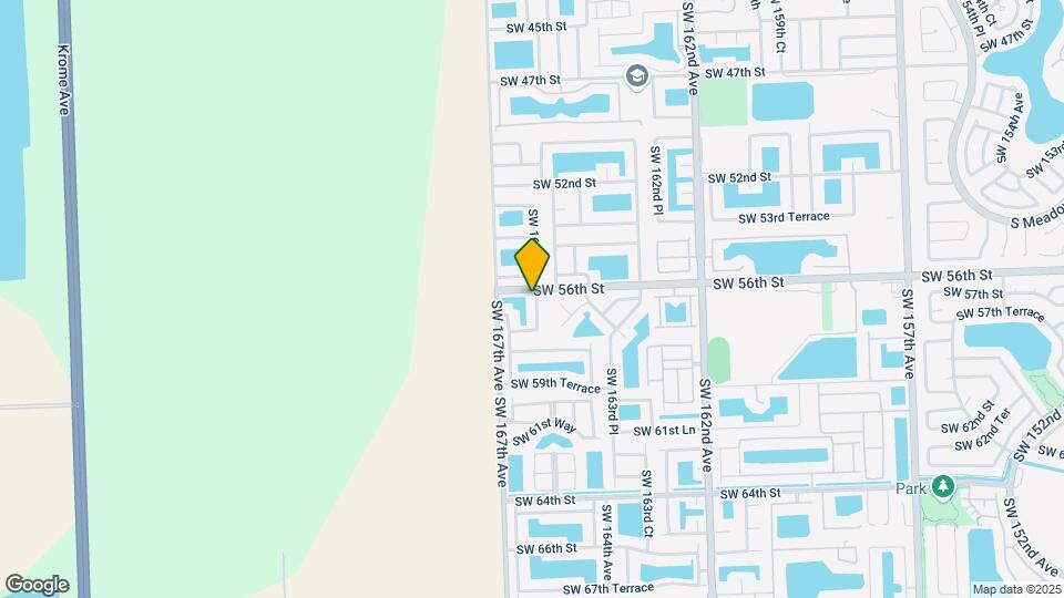 5622 SW 165th Ct Map and Location Details