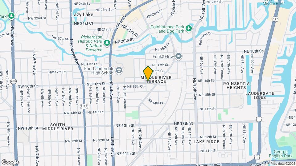 803 NE 16th St Mapa y Detalles de la Ubicación