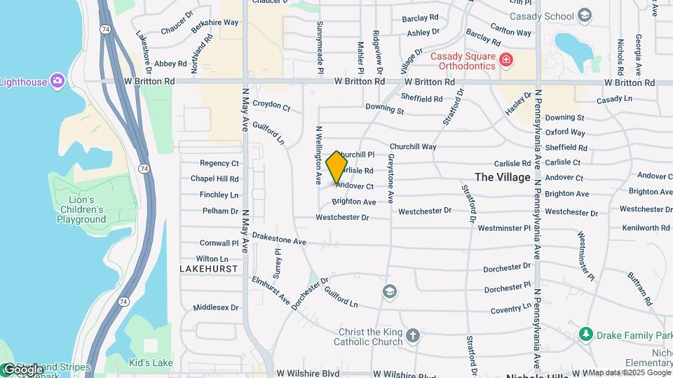 2212 Andover Ct Map and Location Details