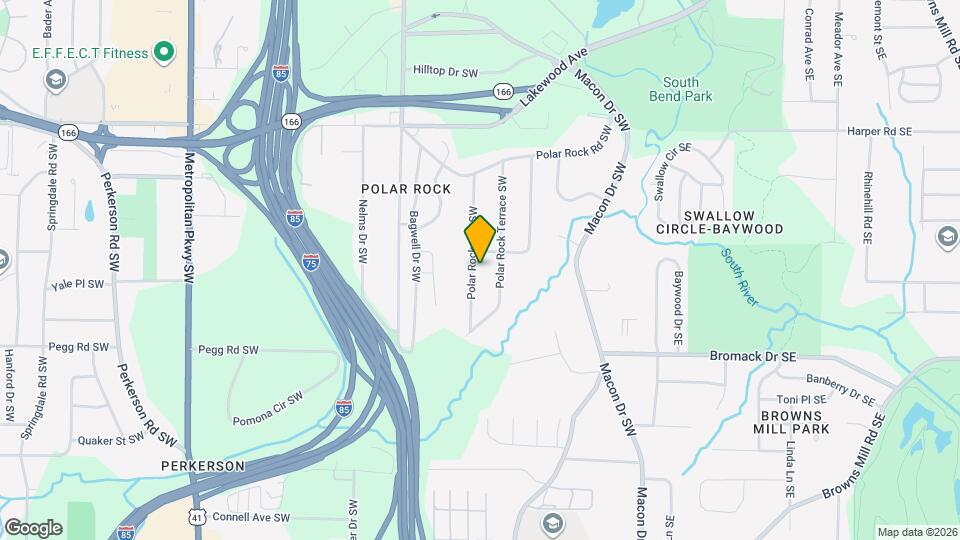 2288 Polar Rock Ave SW Mapa y Detalles de la Ubicación