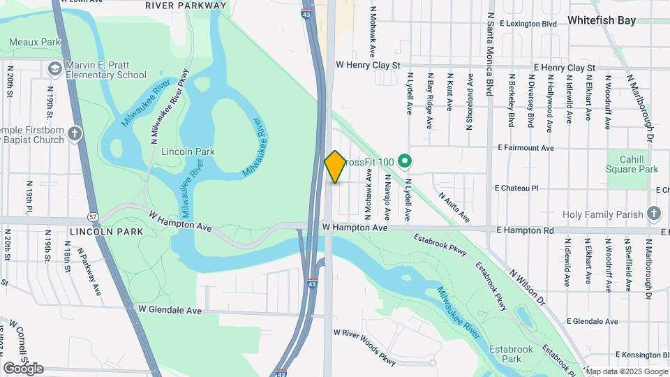 4874 N Port Washington Rd Map and Location Details