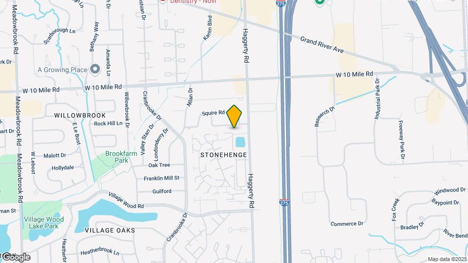 23751 Stonehenge Blvd Map and Location Details