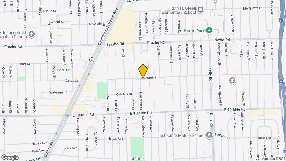 25390 Pinehurst St Map and Location Details