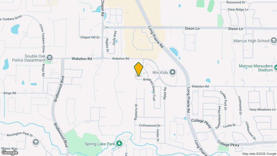 5478 Bradford Green Trail Map and Location Details