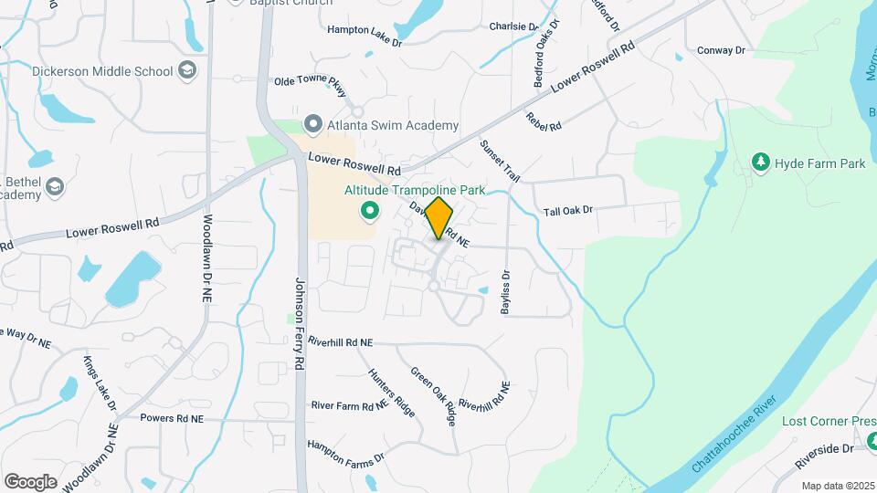 604 Serramonte Dr Map and Location Details