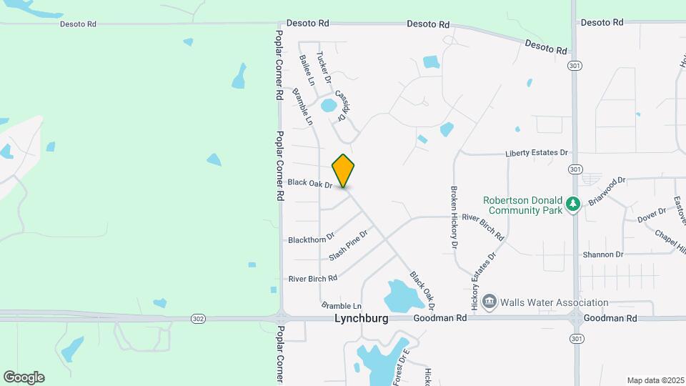 7425 Black Oak Dr Map and Location Details