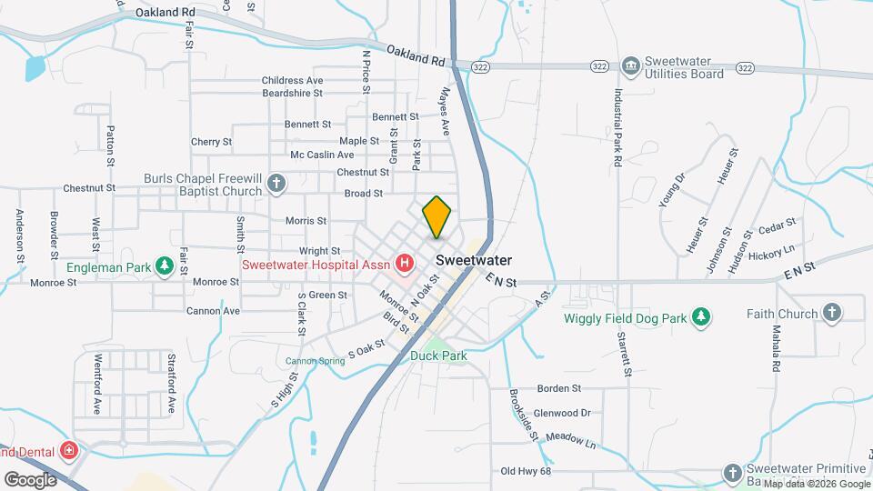 601 N High St, Unit Unit 1 Map and Location Details