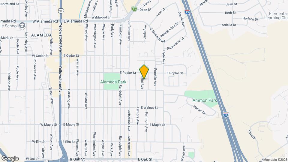 552 Euclid Ave Map and Location Details