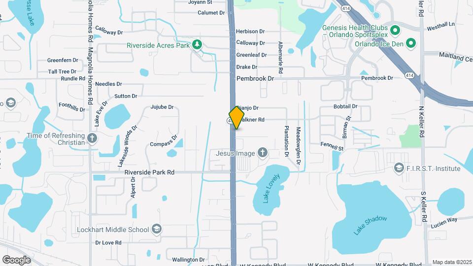 7901 Forest City Rd Mapa y Detalles de la Ubicación