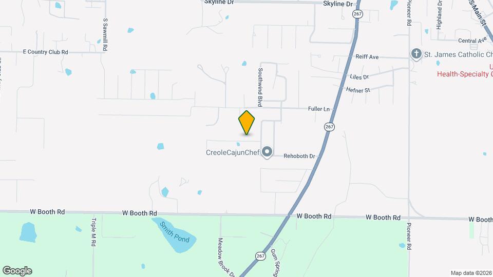 2104 Rehoboth Cir Map and Location Details