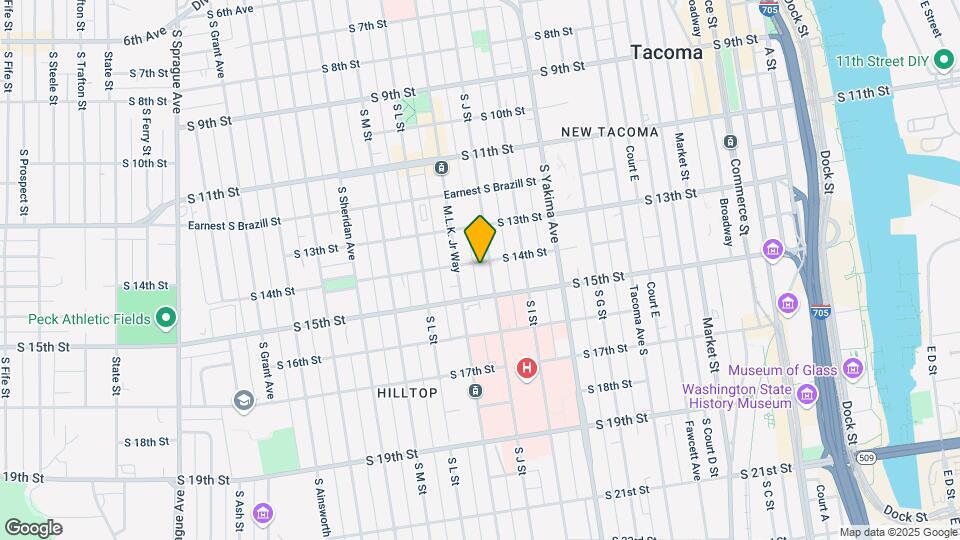 1002 S 14th St Map and Location Details