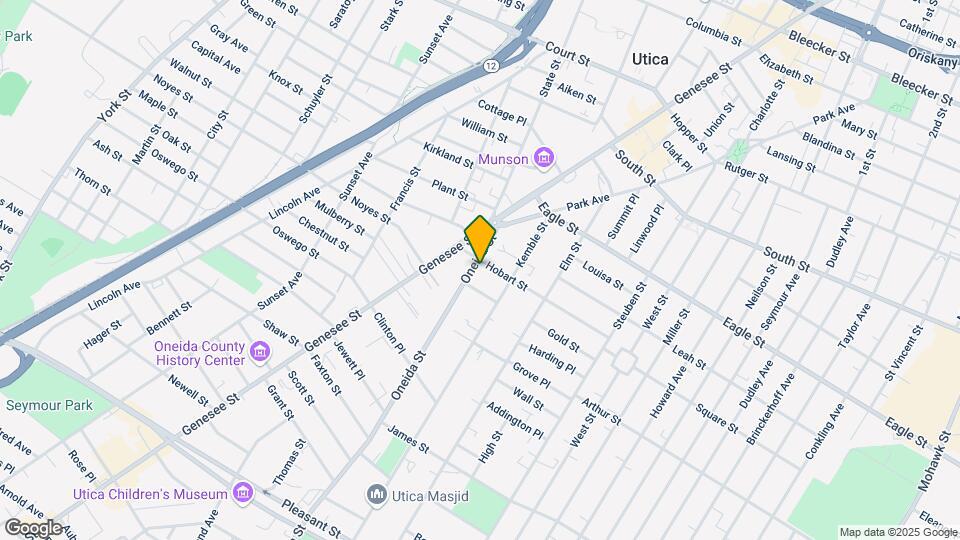 1403 Oneida St Mapa y Detalles de la Ubicación