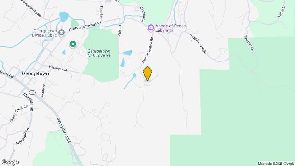 3181 Hanson Hollow Rd Map and Location Details